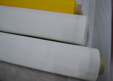 ประเทศจีน ขาวหรือสีเหลือง 64T โพลีเอสเตอร์ตาข่ายการพิมพ์หน้าจอสำหรับการพิมพ์แก้ว ผู้ผลิต