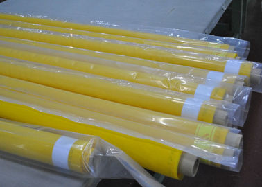 ประเทศจีน สีเหลือง 80 โพลีเอสเตอร์ตาข่ายผ้าตาข่ายสำหรับการพิมพ์สิ่งทอ, ความกว้าง 250 ซม ผู้ผลิต
