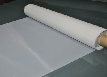 120 Inch 100% Polyester Silk Screen Fabric Mesh , Silk Screen Mesh Roll 47T - 55 