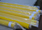 สีเหลือง 80 โพลีเอสเตอร์ตาข่ายผ้าตาข่ายสำหรับการพิมพ์สิ่งทอ, ความกว้าง 250 ซม ผู้ผลิต