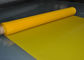 ผ้ารองพื้นสีเหลืองโพลีเอสเตอร์ที่กำหนดเอง 50 &amp;#39;&amp;#39; 36 ไมครอนสำหรับการพิมพ์ PCB ผู้ผลิต