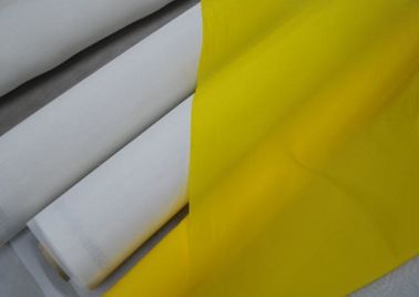 Monofilament Polyester หน้าจอ / การพิมพ์สกรีนม้วนม้วน 65 นิ้วเกณฑ์ความตึงเครียดสูง